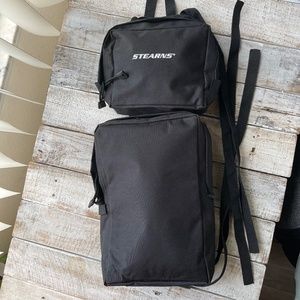Stearns Black Fender bag ATV Quad Motorcycle storage bag
